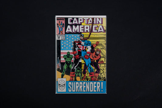 Captain America, #345, Marvel Comics, 1988