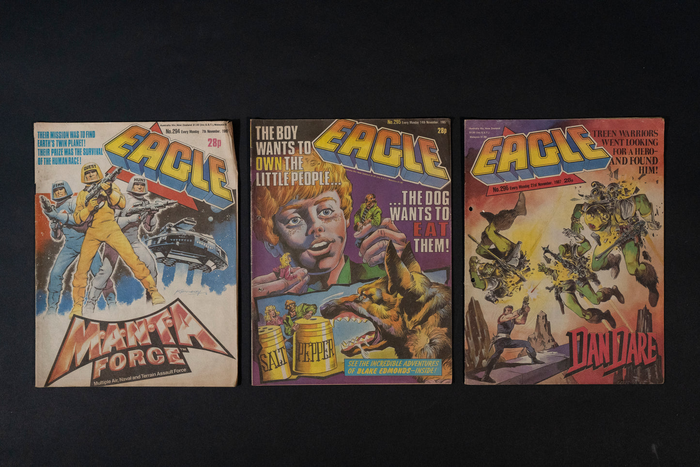 24 x Eagle Comic Book Magazine Job Lot - issue numbers in description
