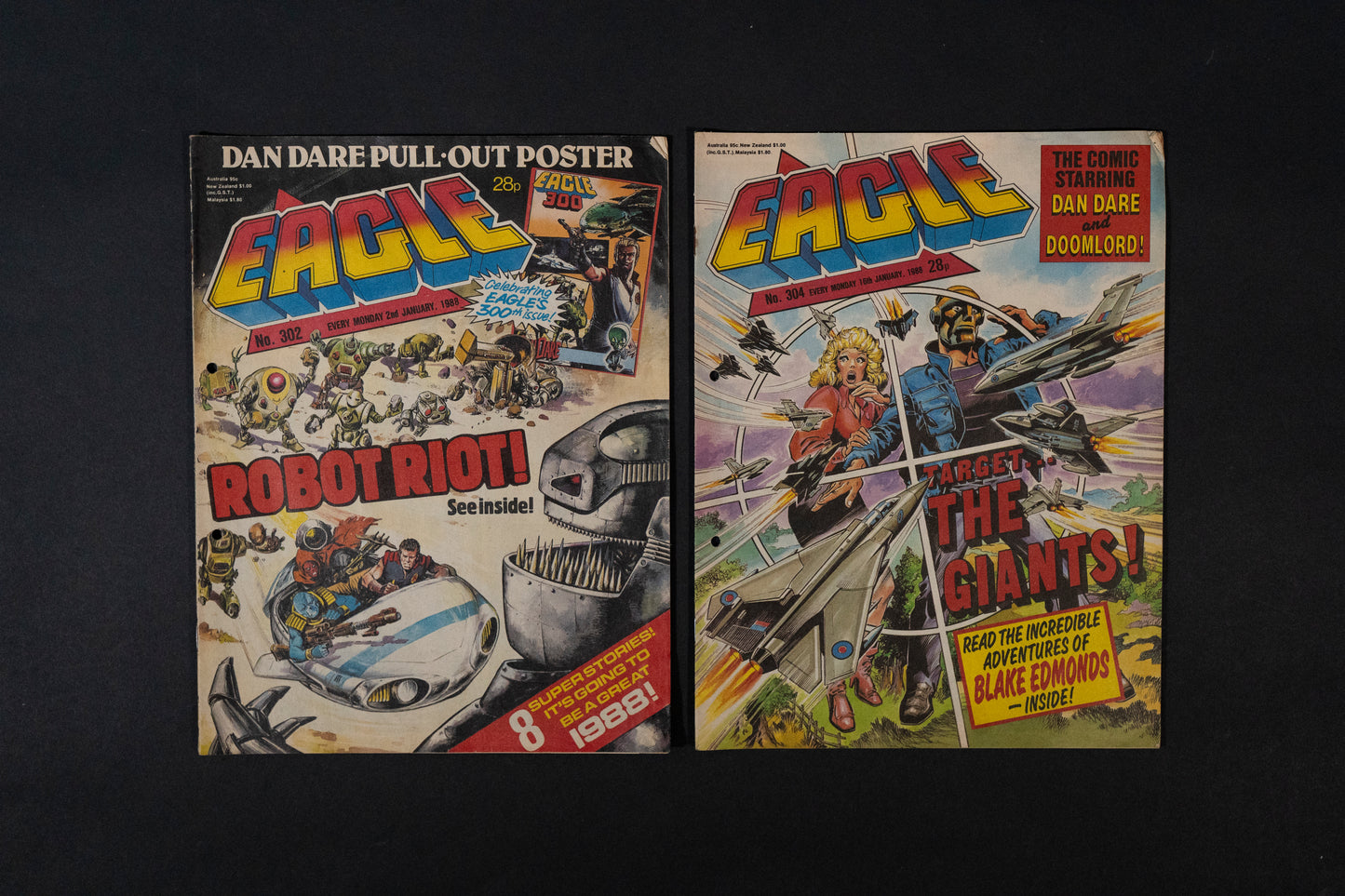 24 x Eagle Comic Book Magazine Job Lot - issue numbers in description
