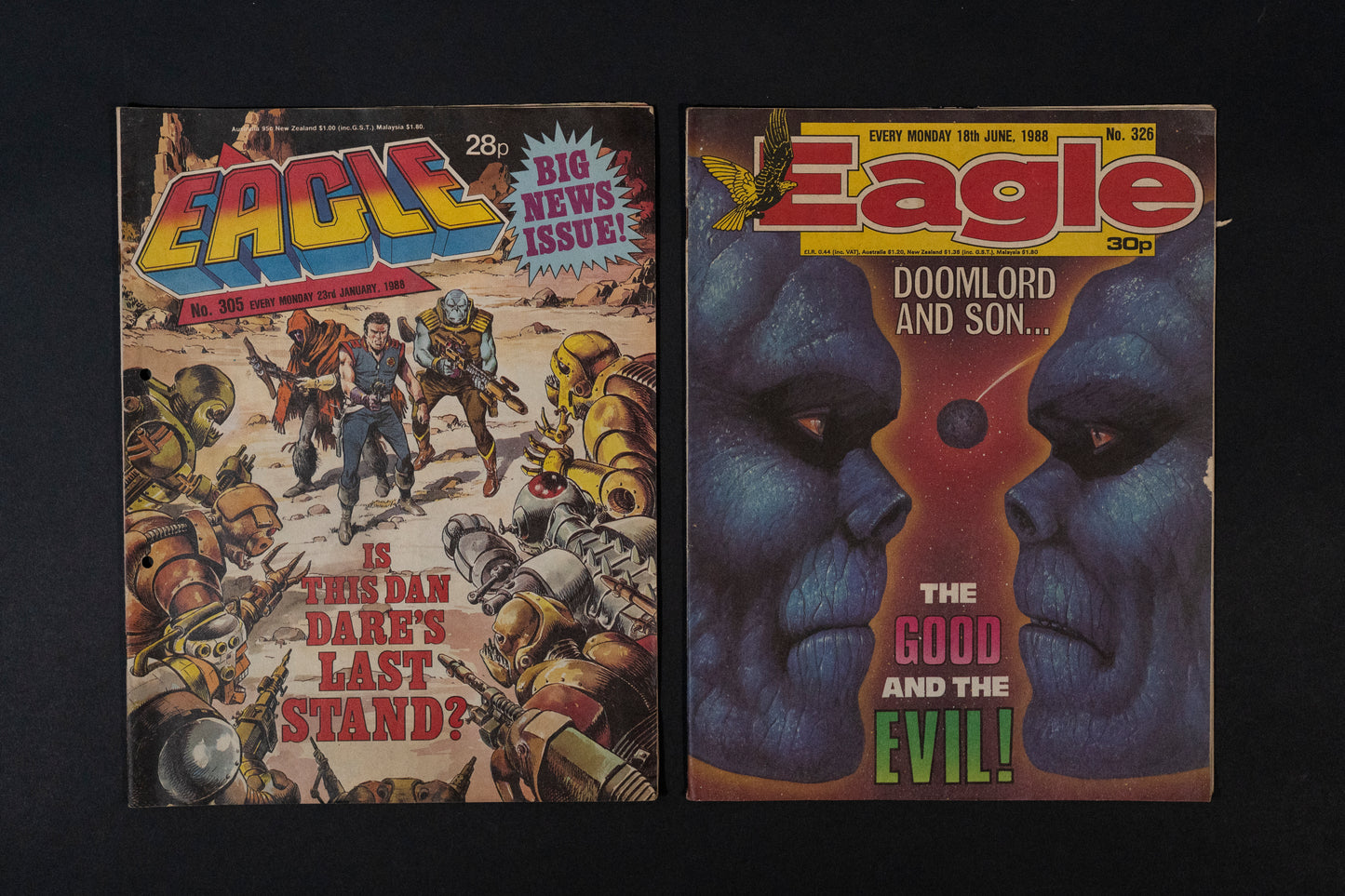 24 x Eagle Comic Book Magazine Job Lot - issue numbers in description
