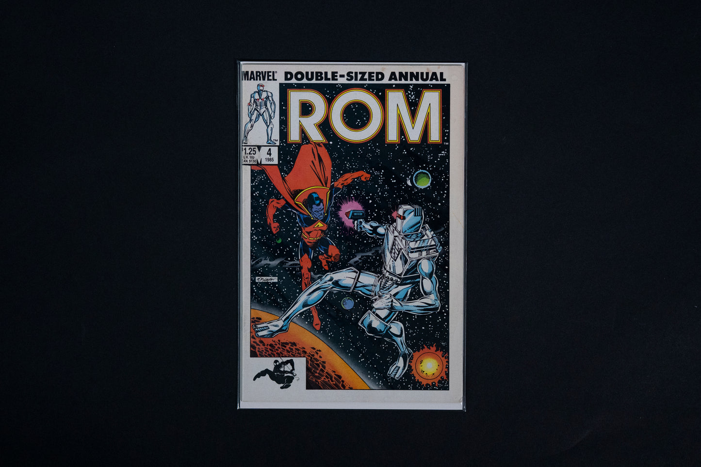 ROM Spaceknight, Annual #4, Marvel Comics, 1985