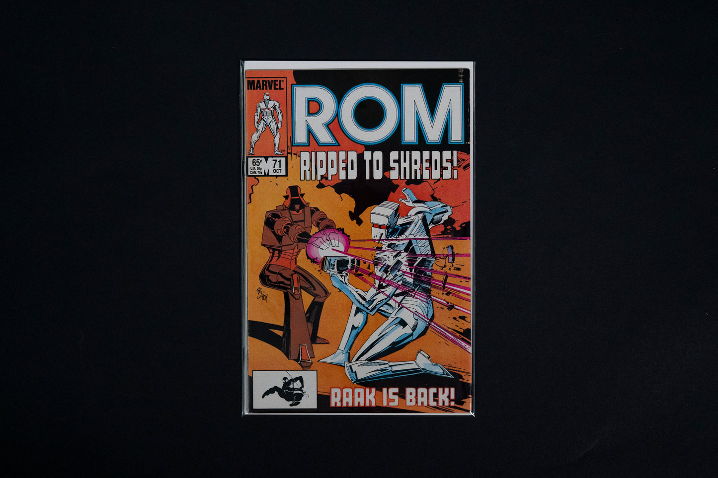 ROM Spaceknight, #71, Marvel Comics, 1985
