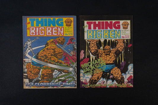 The Thing is Big Ben, #3 & 4, Marvel UK Comics, 1984