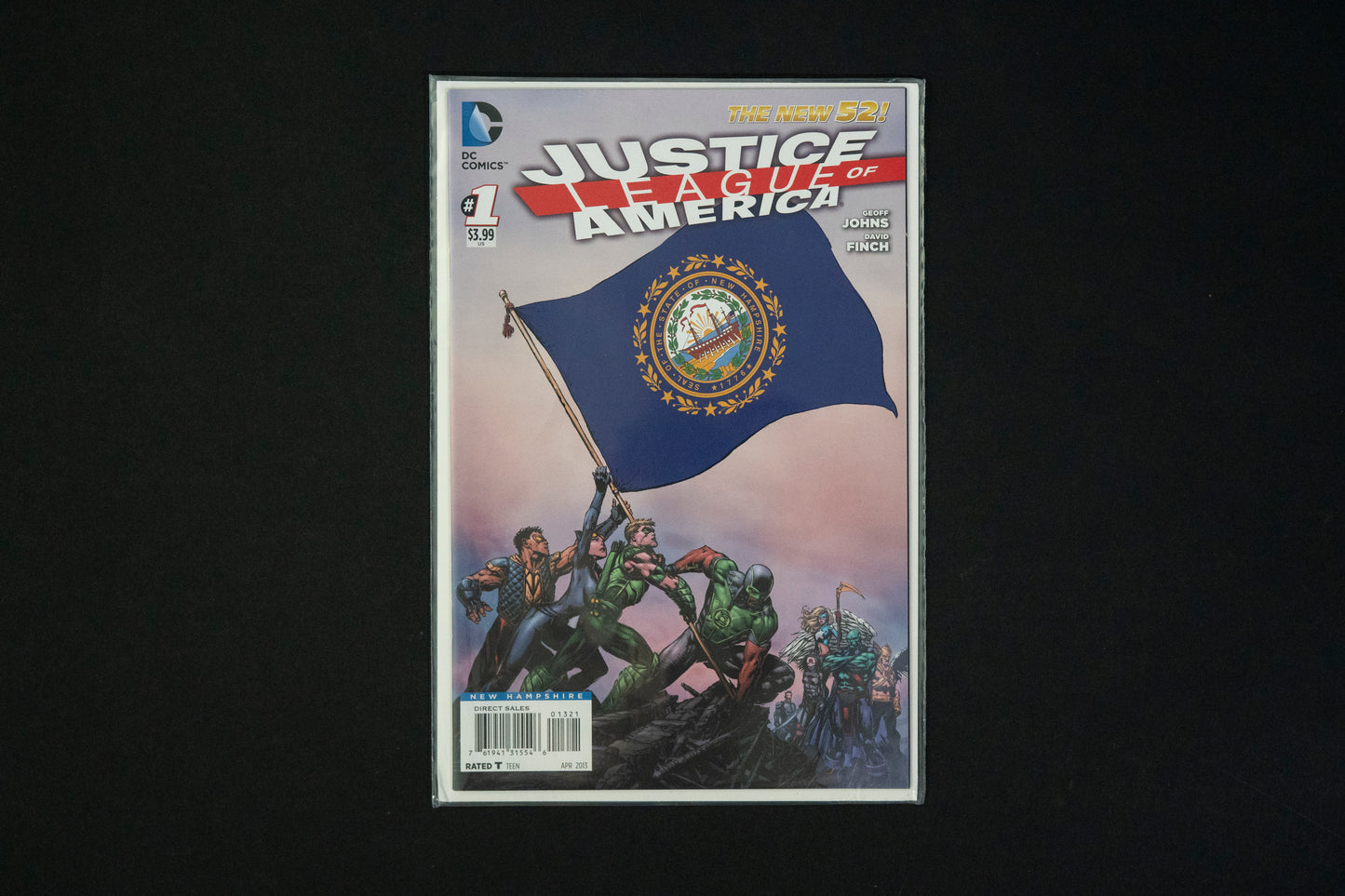 Justice League of America, #1-4, DC Comics, 2013