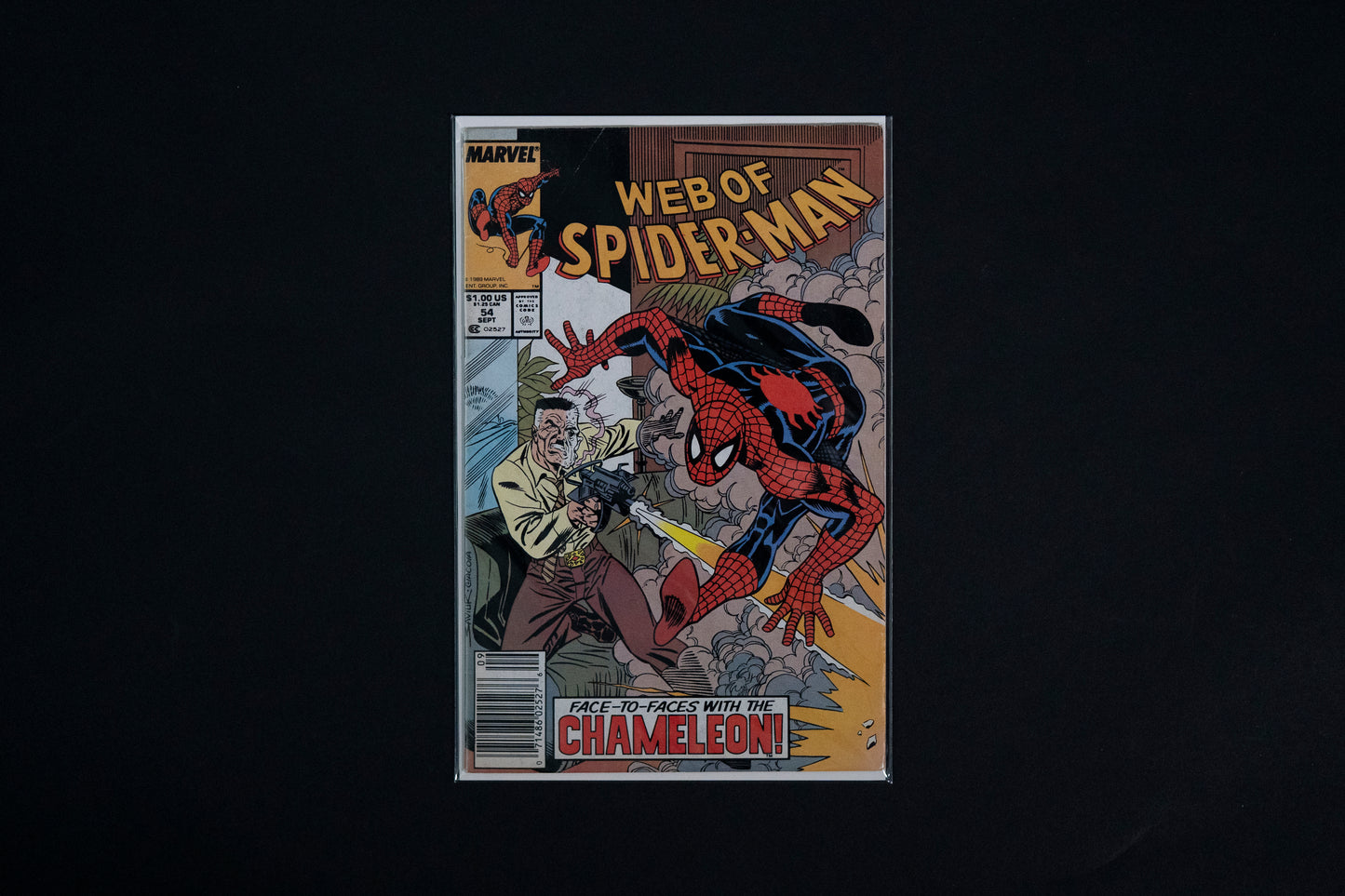 Web of Spider-Man, #54, Marvel Comics, 1989