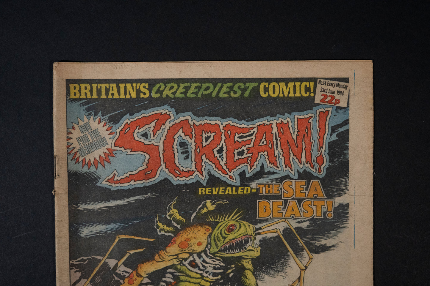 Scream, #14, UK Comic, 1984