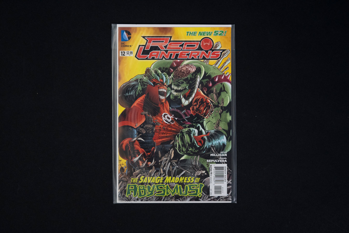 Red Lanterns, #2-12, DC Comics, 2011 - 2012