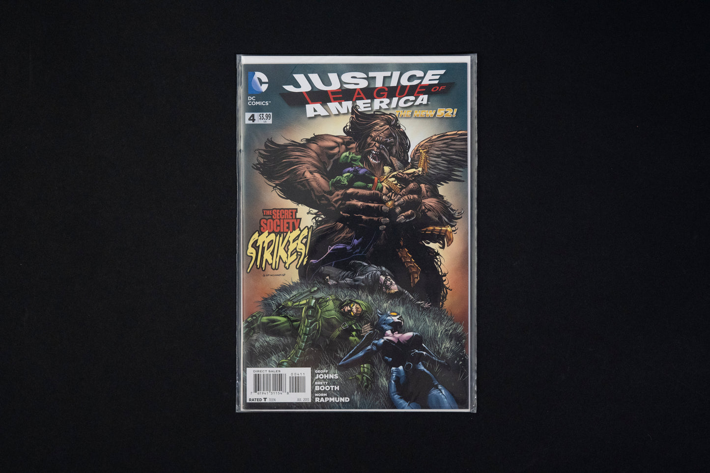 Justice League of America, #1-4, DC Comics, 2013