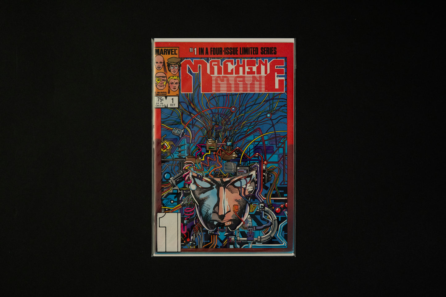 Machine Man, #1-4 Complete Series, Marvel Comics, 1984