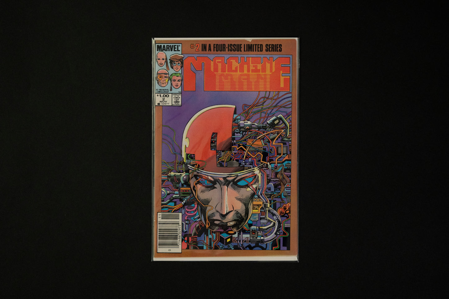 Machine Man, #1-4 Complete Series, Marvel Comics, 1984