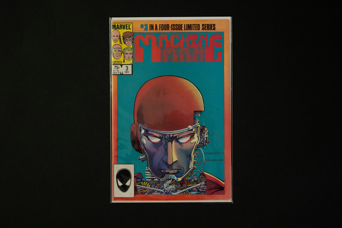 Machine Man, #1-4 Complete Series, Marvel Comics, 1984