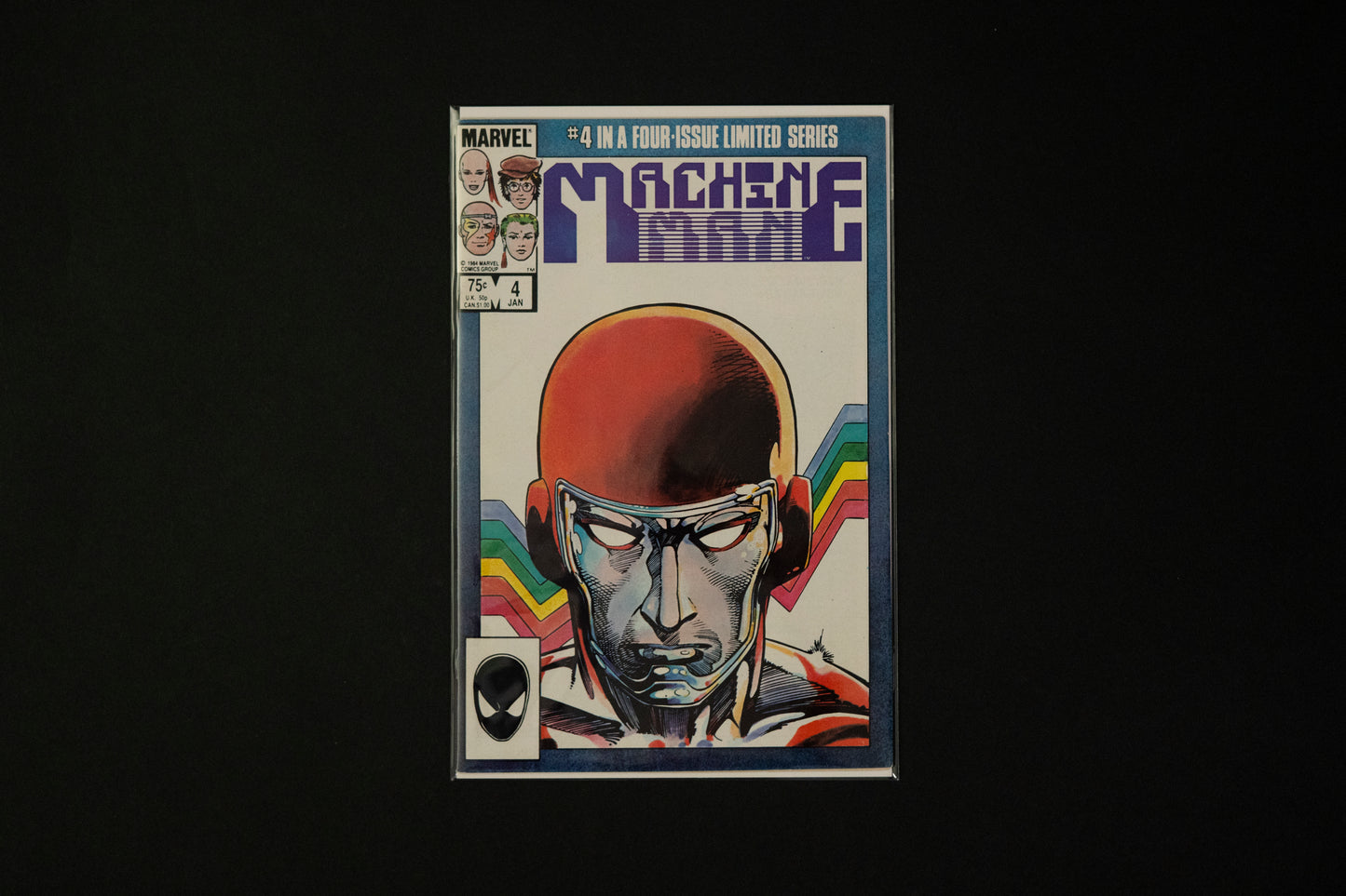 Machine Man, #1-4 Complete Series, Marvel Comics, 1984