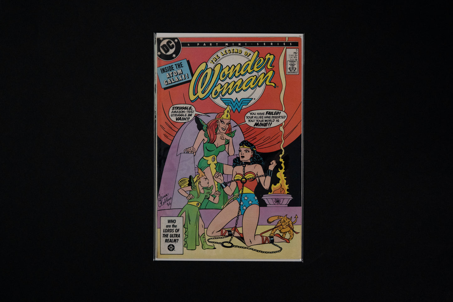 The Legend of Wonder Woman, #1-4 Complete Mini Series, DC Comics, 1986