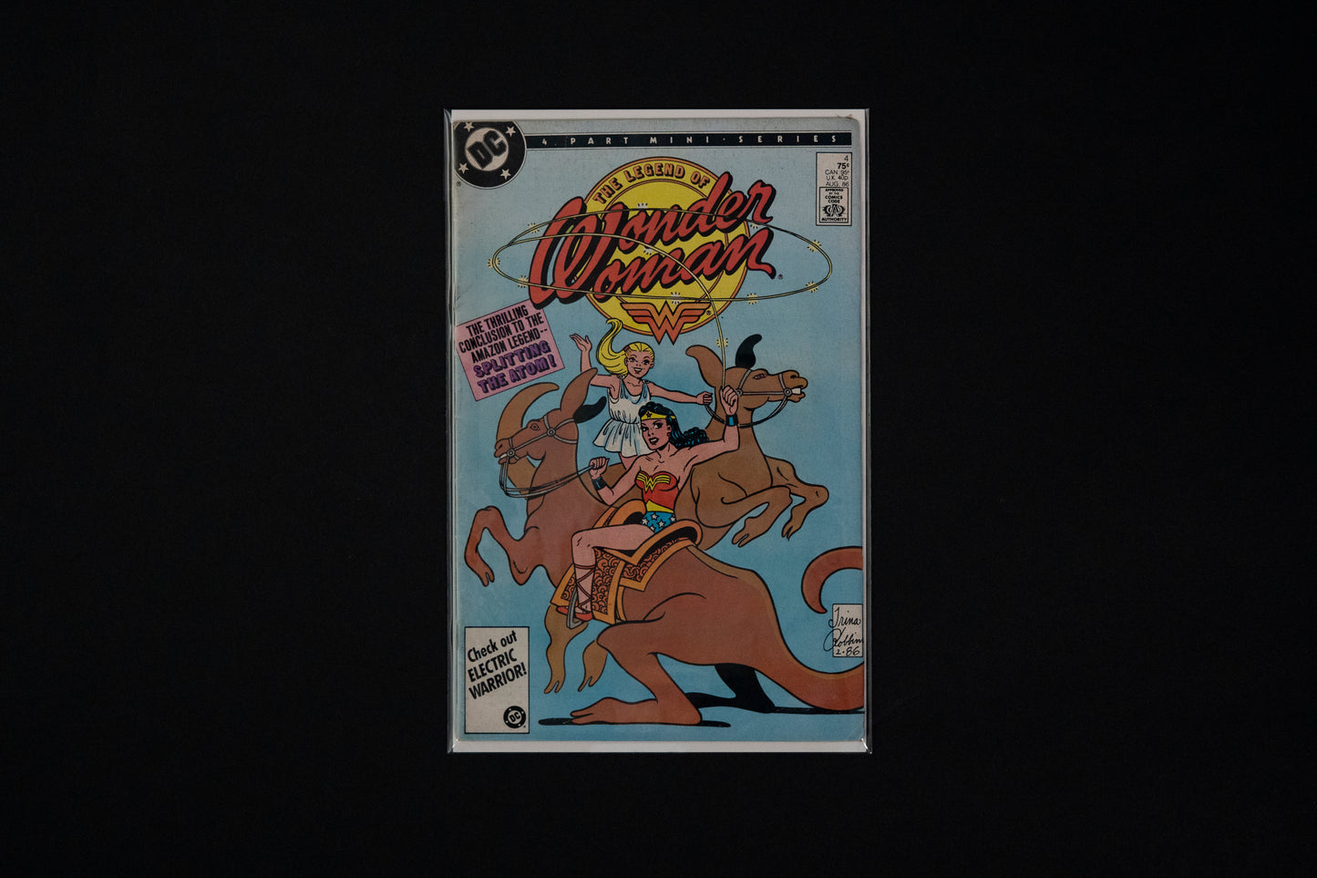 The Legend of Wonder Woman, #1-4 Complete Mini Series, DC Comics, 1986