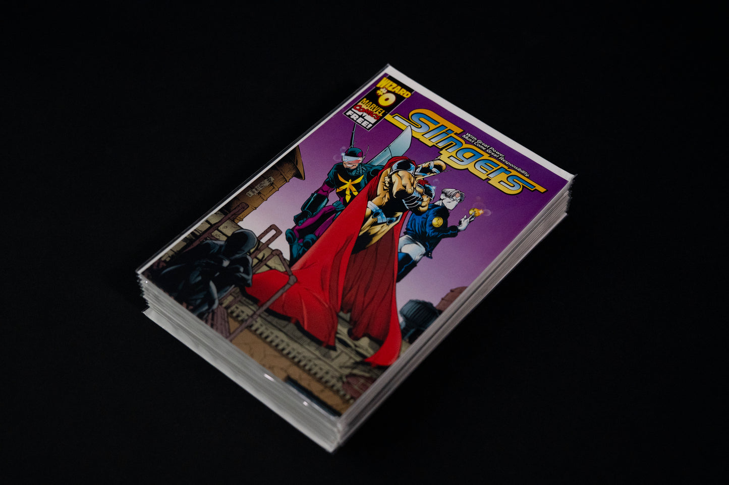 Slingers, #0-12 Complete Series (includes 4 x #1 Variant Covers), Marvel Comics, 1998
