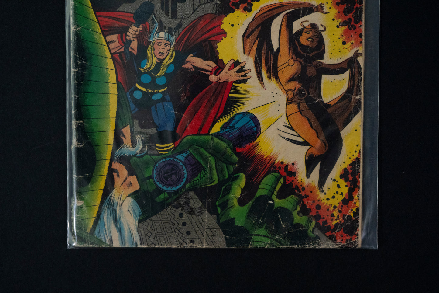 Thor, #136, Marvel Comics, 1967 - Damage
