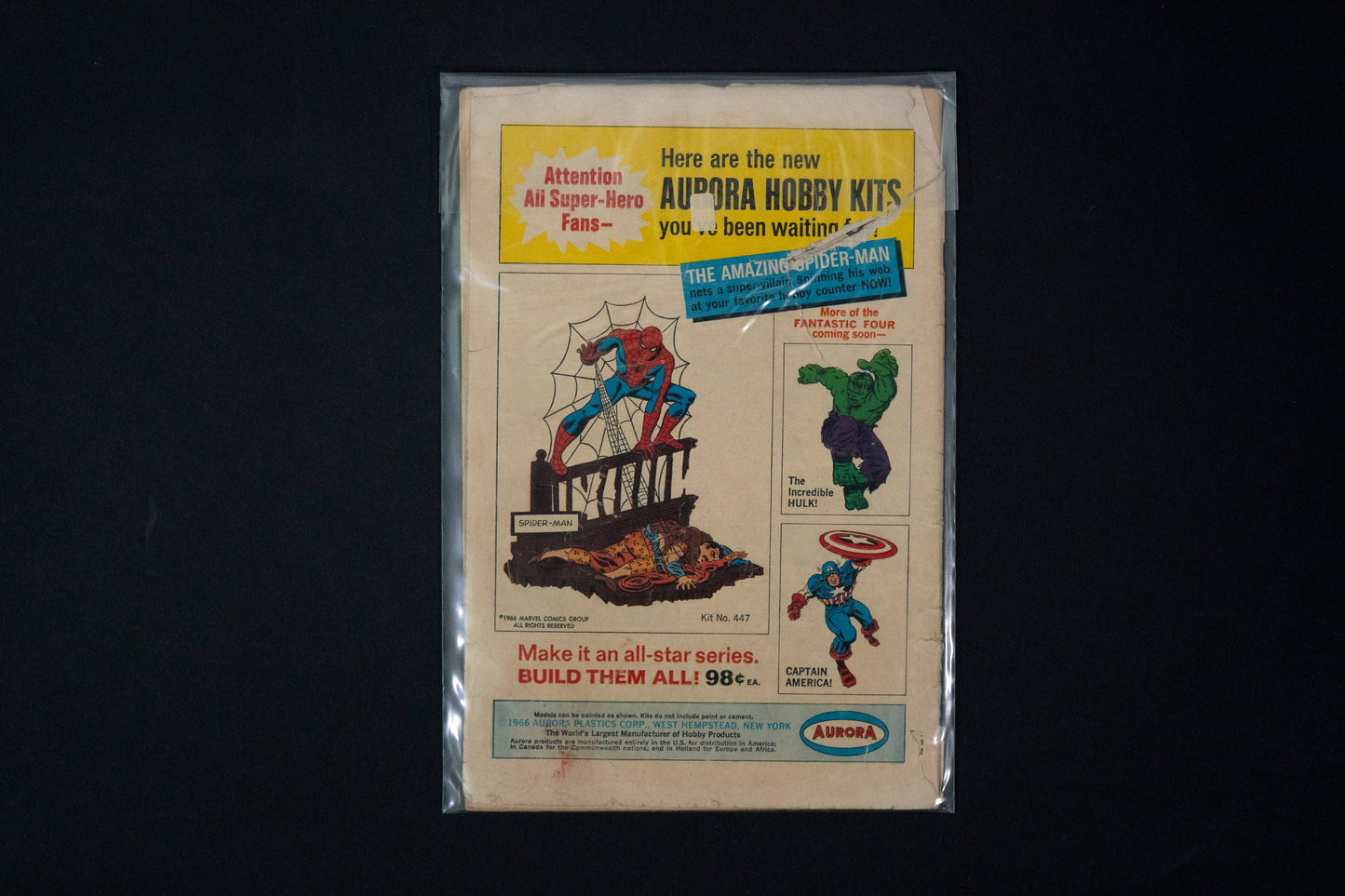 Thor, #136, Marvel Comics, 1967 - Damage
