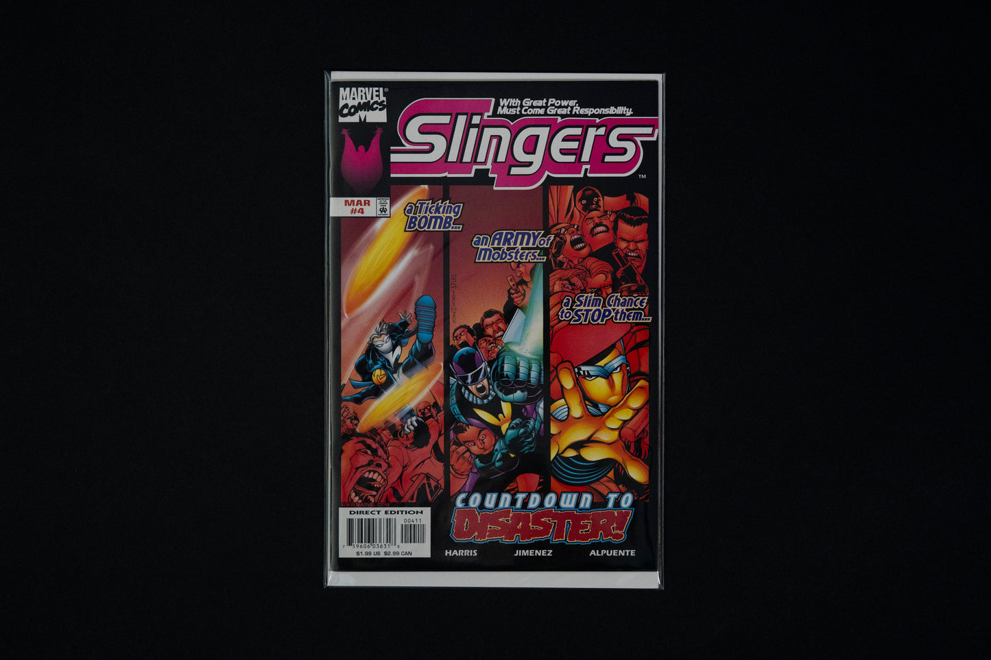 Slingers, #0-12 Complete Series (includes 4 x #1 Variant Covers), Marvel Comics, 1998