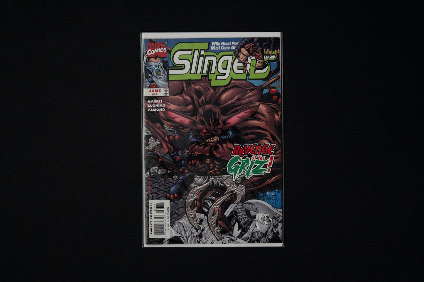 Slingers, #0-12 Complete Series (includes 4 x #1 Variant Covers), Marvel Comics, 1998