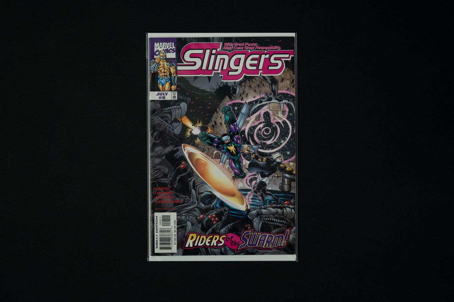 Slingers, #0-12 Complete Series (includes 4 x #1 Variant Covers), Marvel Comics, 1998