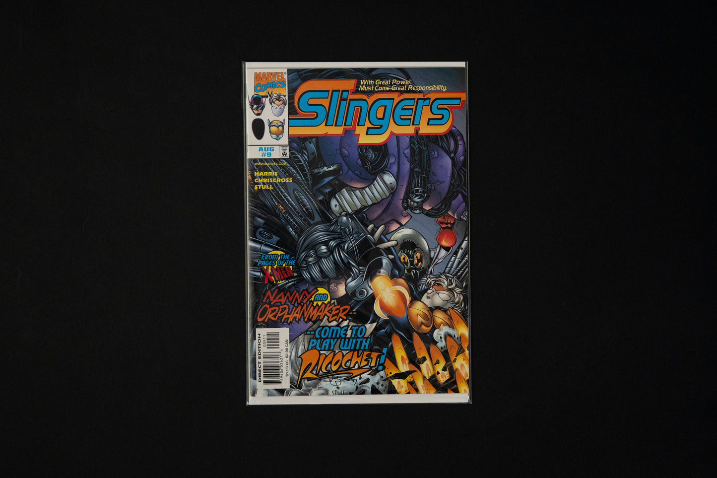 Slingers, #0-12 Complete Series (includes 4 x #1 Variant Covers), Marvel Comics, 1998