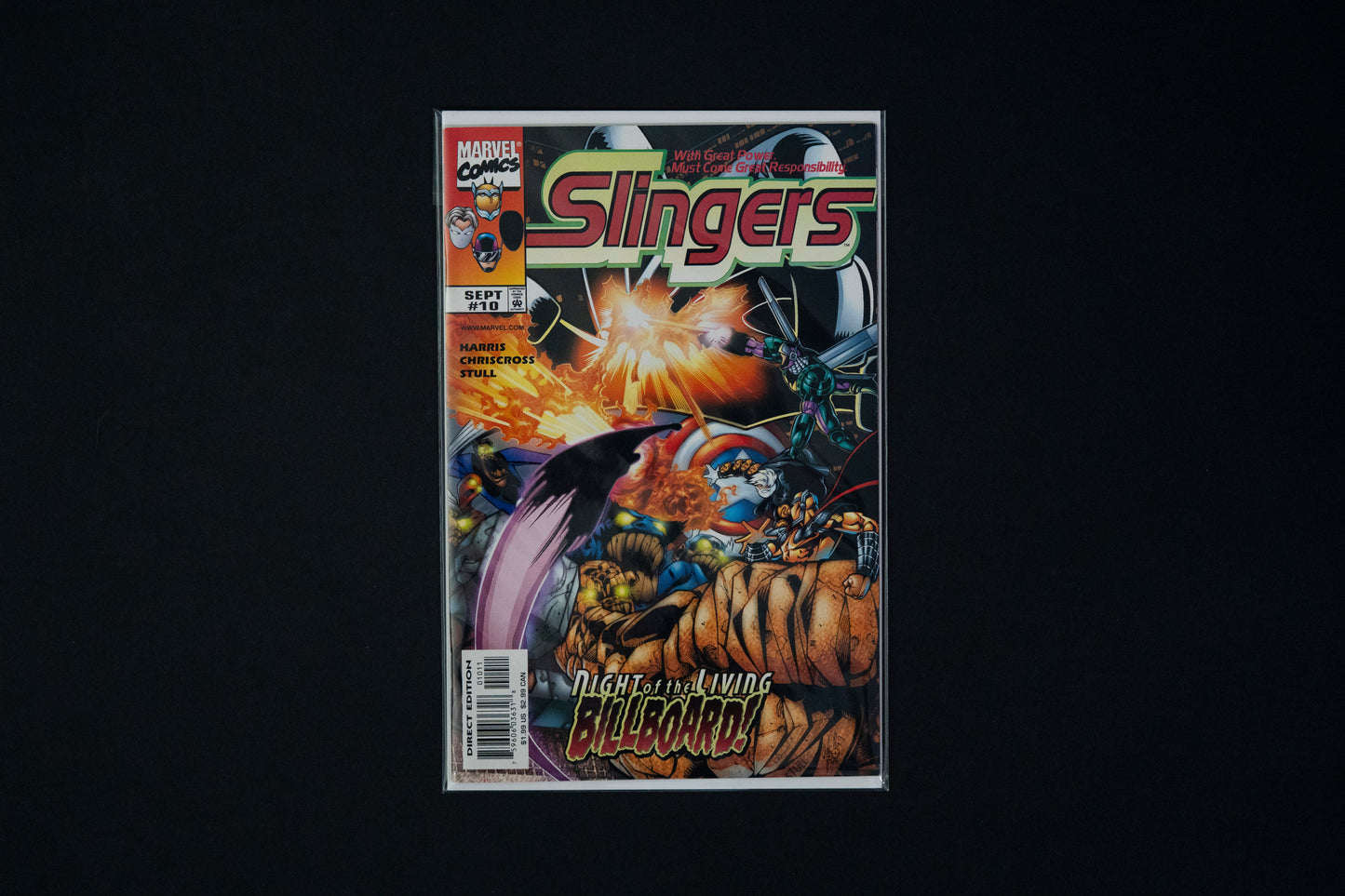 Slingers, #0-12 Complete Series (includes 4 x #1 Variant Covers), Marvel Comics, 1998