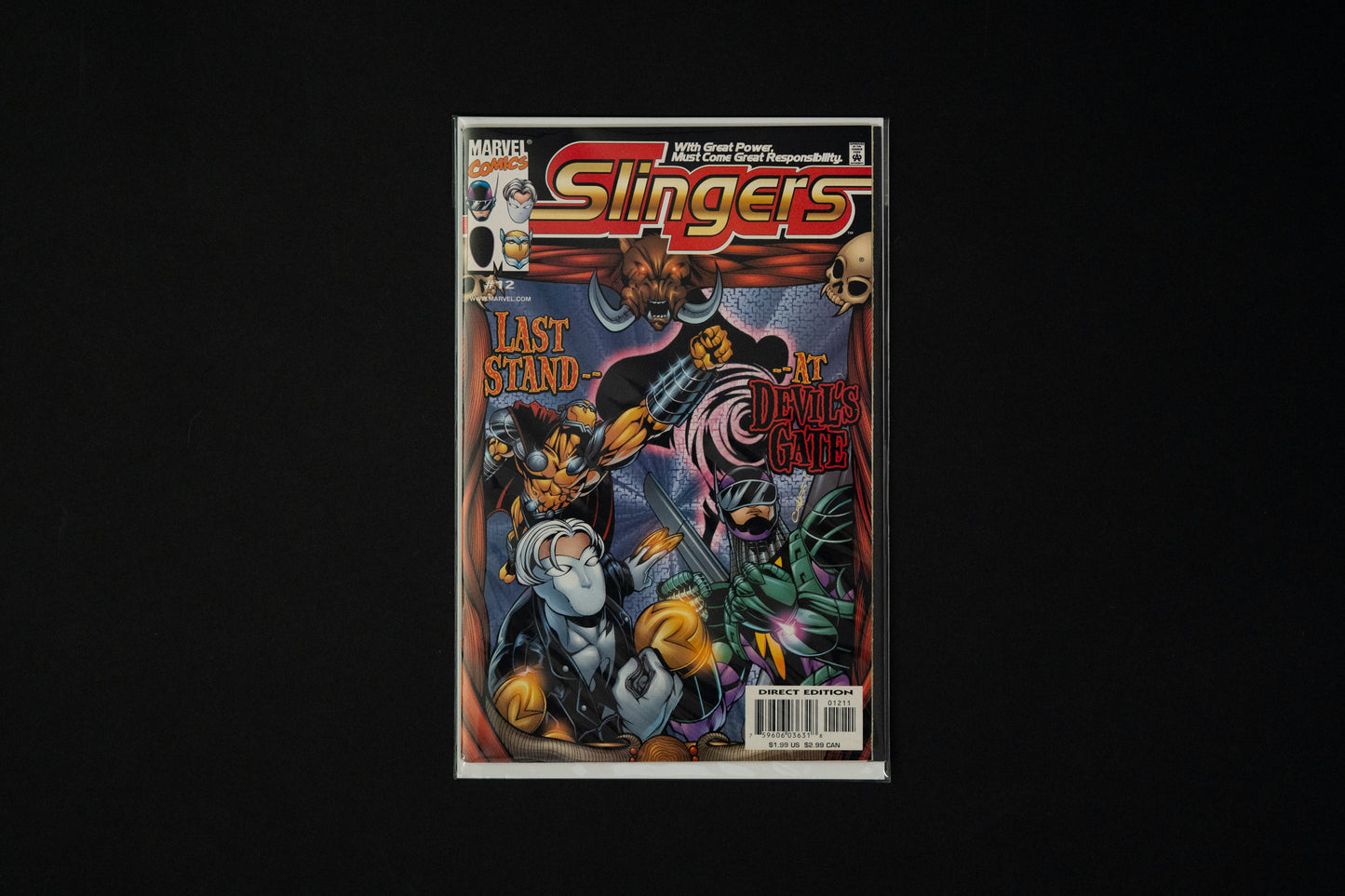 Slingers, #0-12 Complete Series (includes 4 x #1 Variant Covers), Marvel Comics, 1998