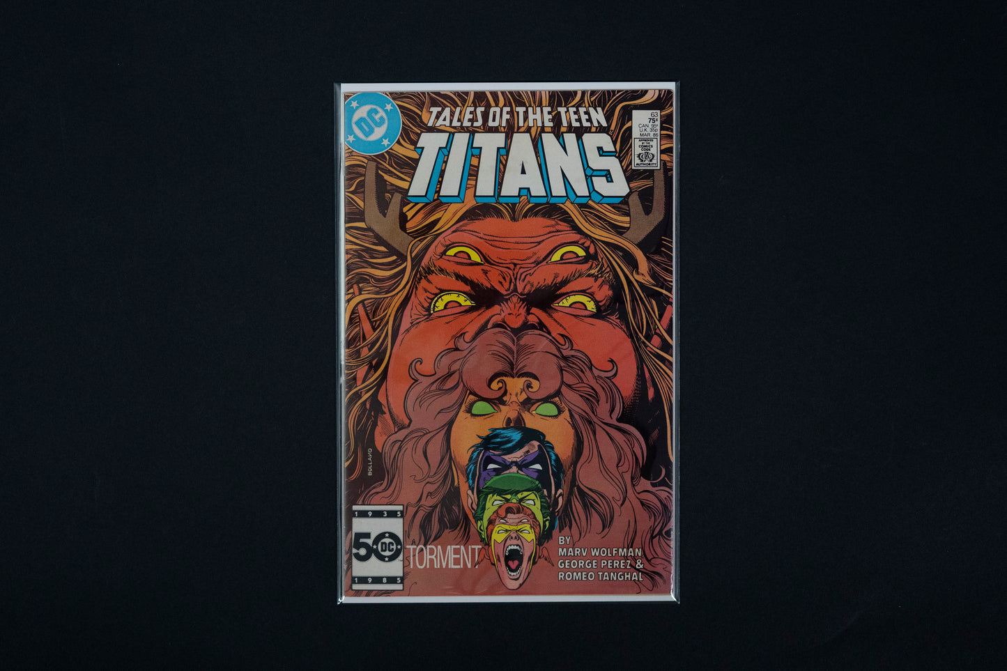 Tales of the Teen Titans, #63, DC Comics, 1986