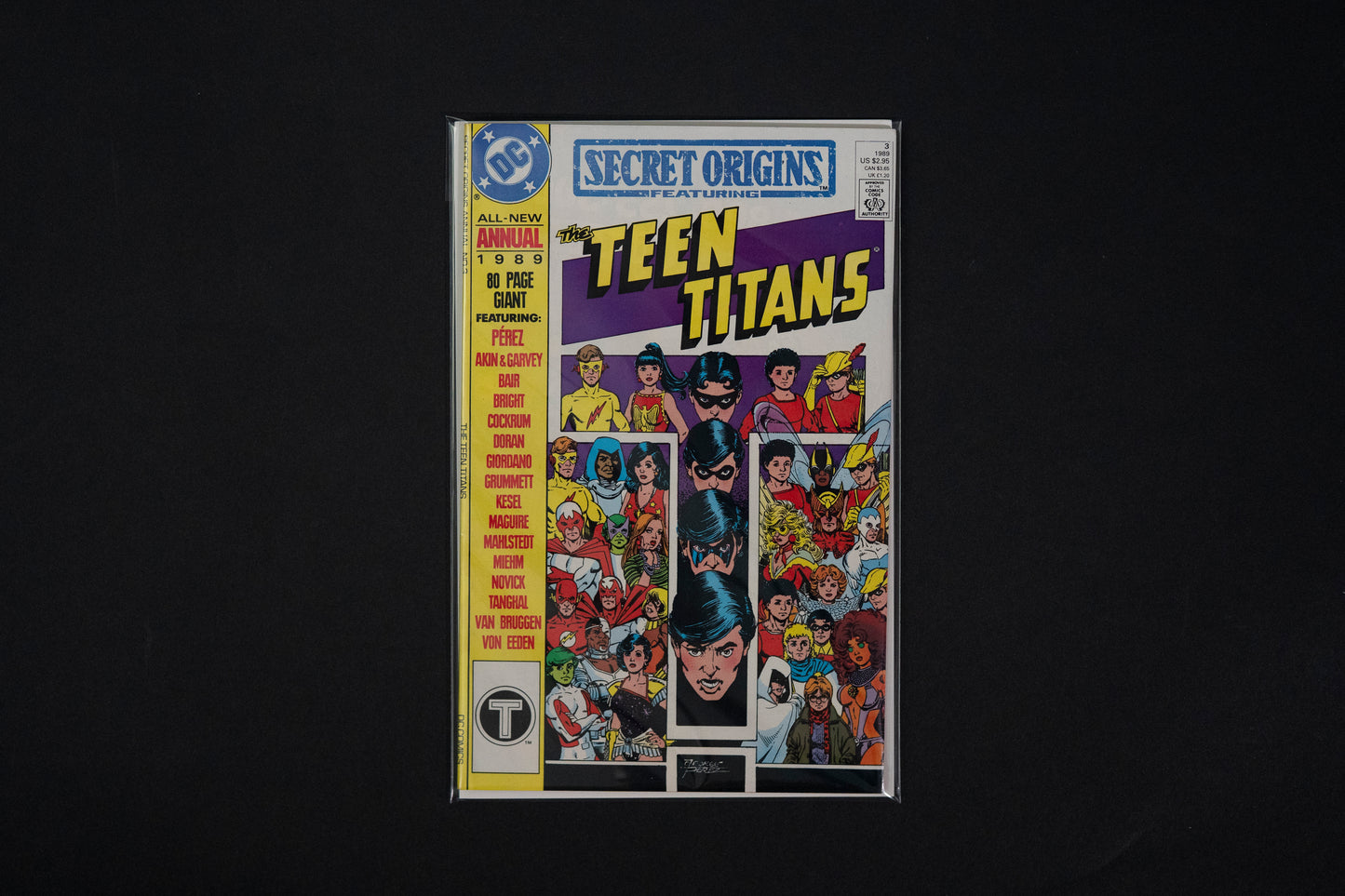 Secret Origins (Teen Titans), Annual #3, DC Comics, 1989
