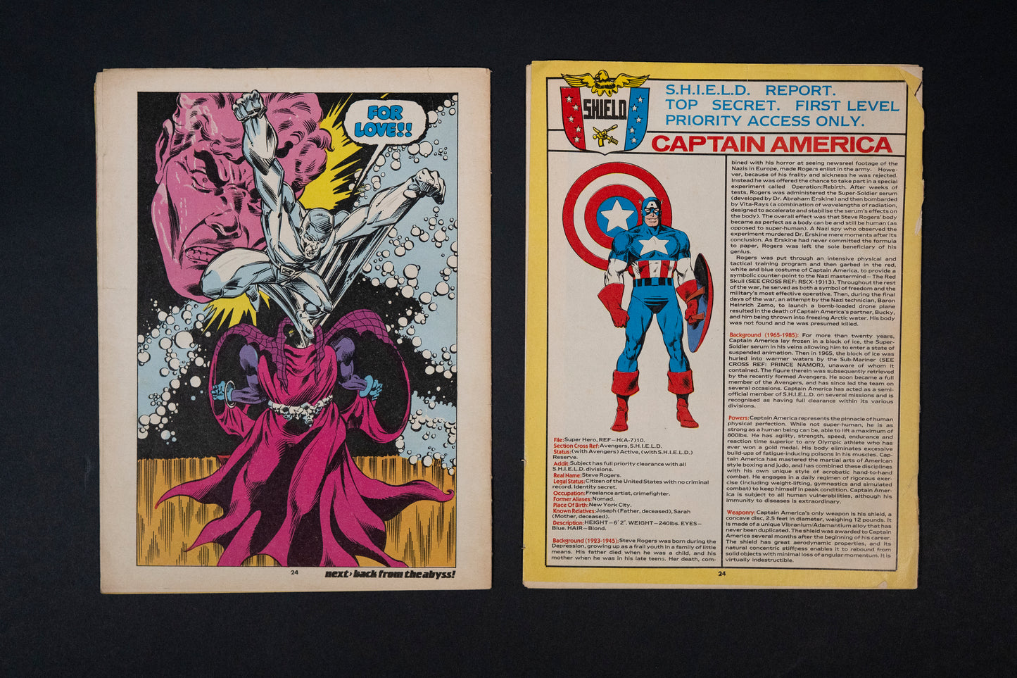 Secret Wars, #11 22 23 28 & 30, Marvel UK Comic, 1985 1986