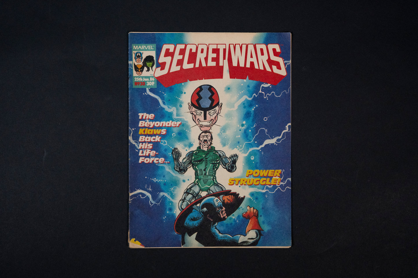Secret Wars, #11 22 23 28 & 30, Marvel UK Comic, 1985 1986