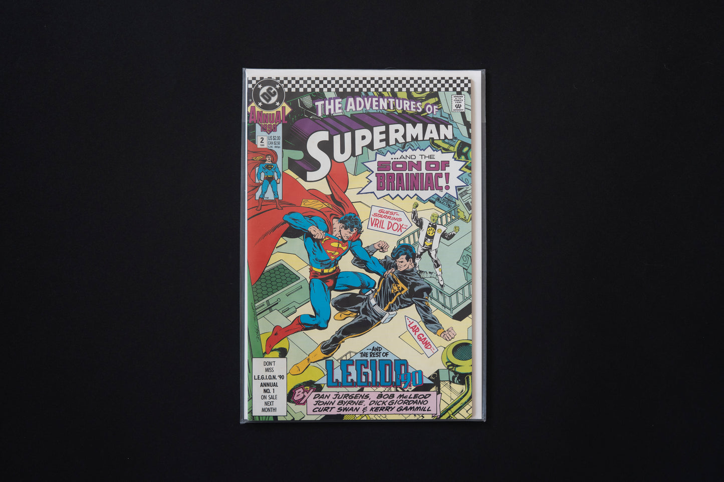 Adventures of Superman, Annual #1 2 3 4 5, DC Comics, 1987 1990 1991 1992 1993
