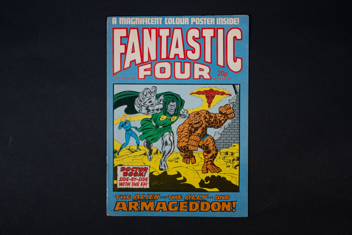 Fantastic Four, #2 3 4 5 7 9 13 14 & 17, Marvel UK Comic, 1982 1983