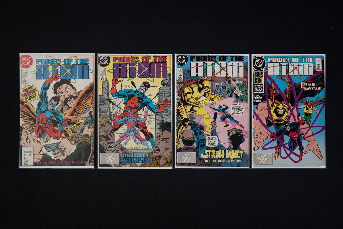 Power of the Atom, #1-4, DC Comics, 1988