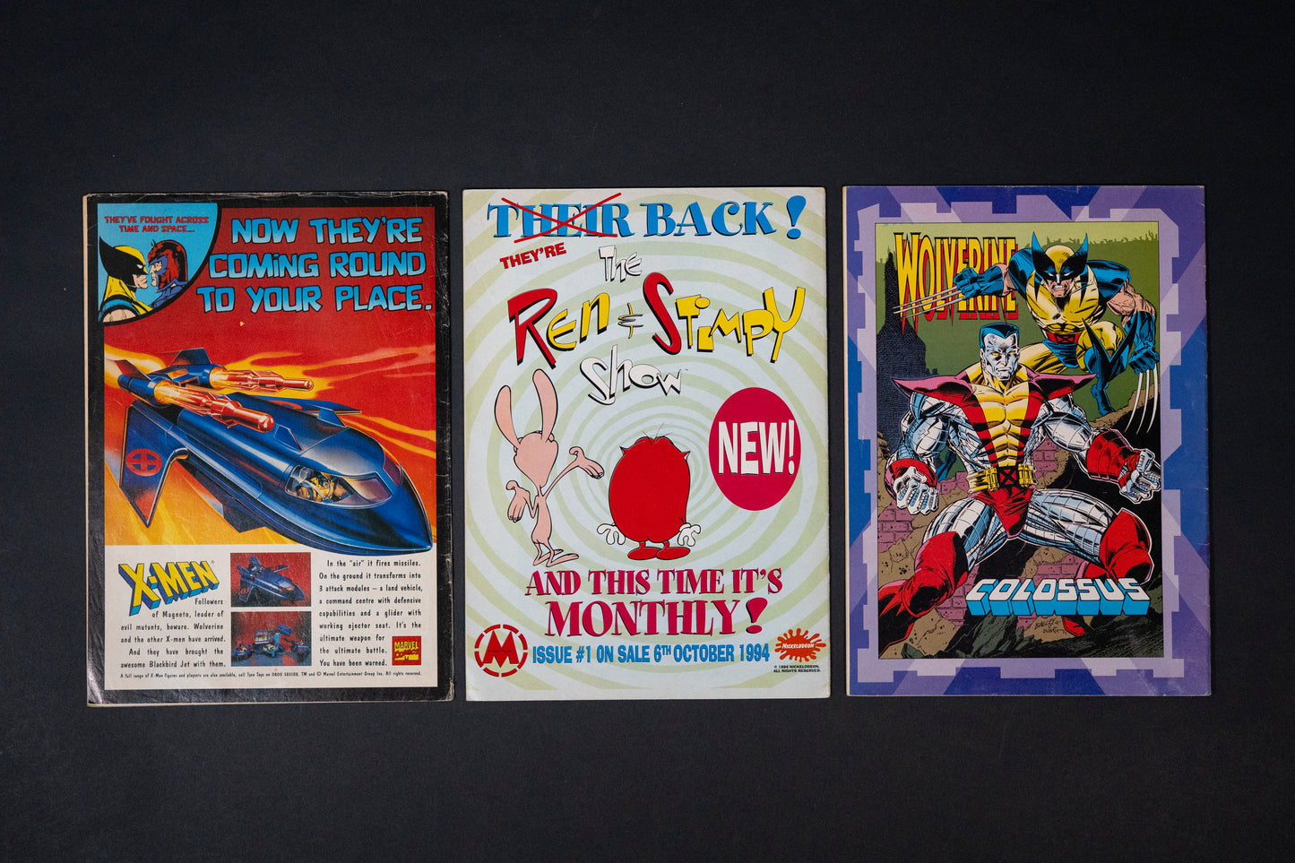 X-Men, #1-9, Marvel Magazine/comic, 1994 1995