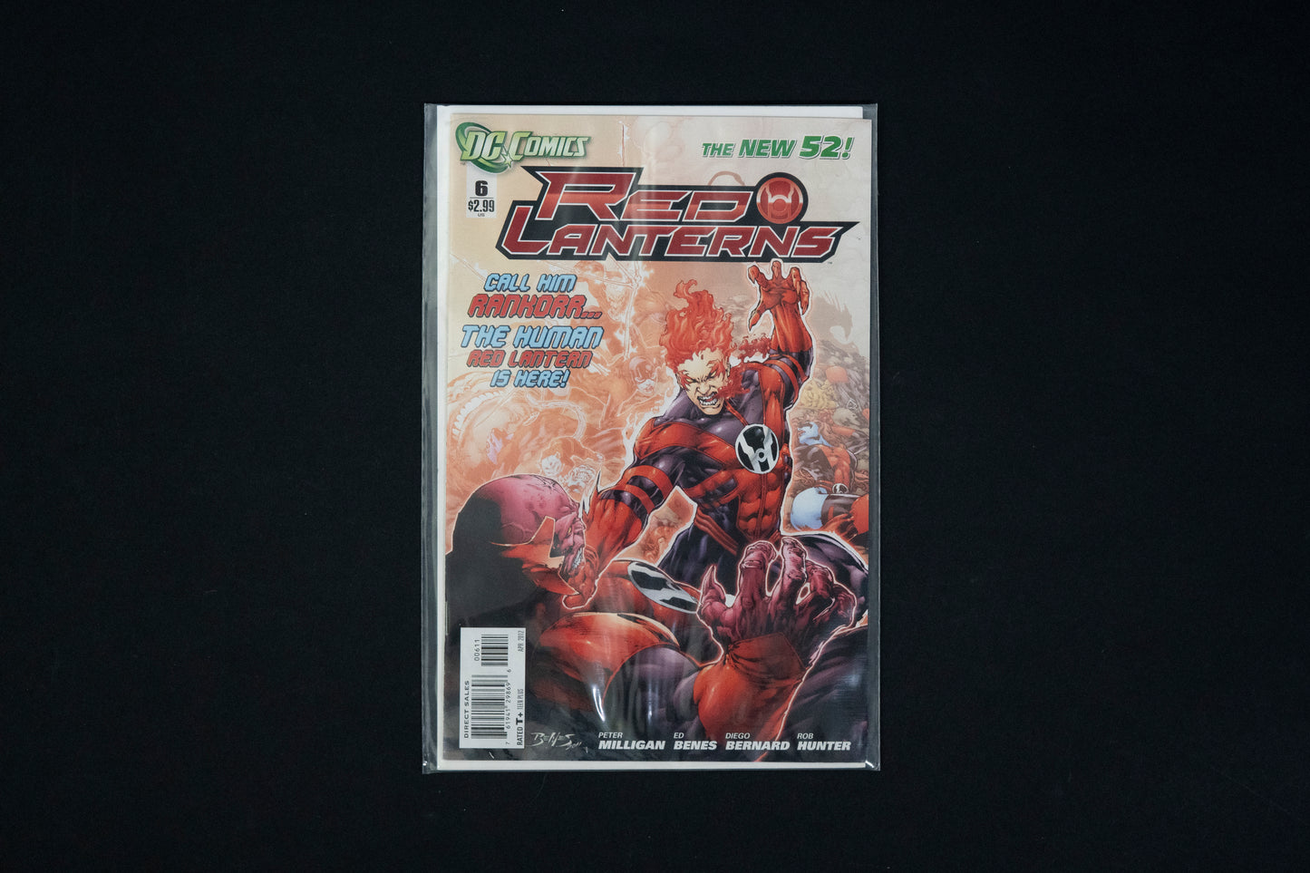 Red Lanterns, #2-12, DC Comics, 2011 - 2012