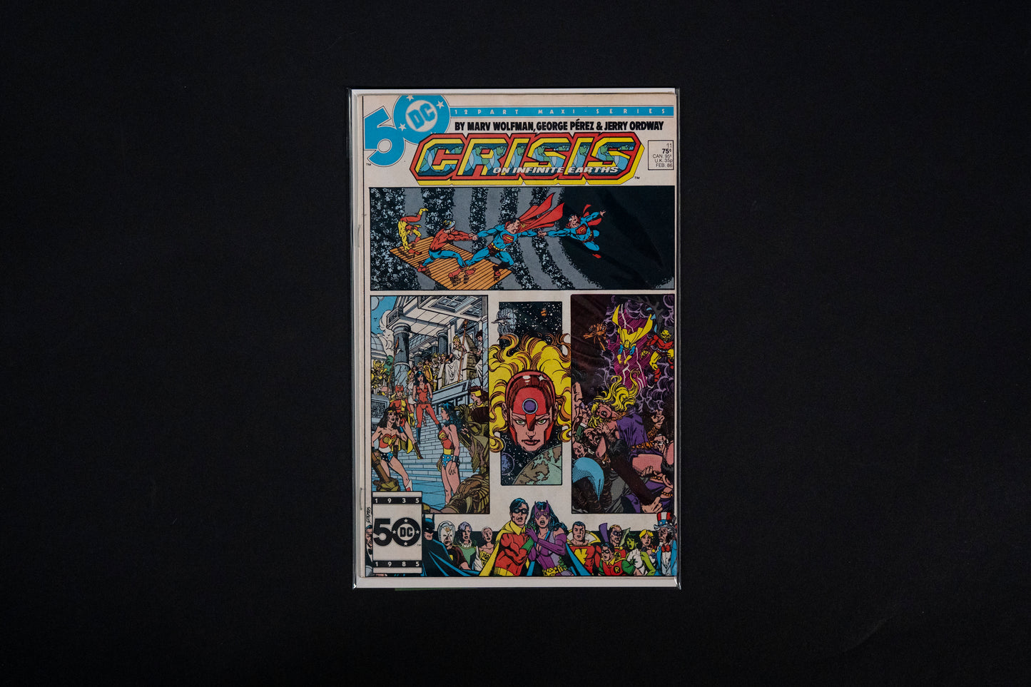 Crisis on Infinite Earths, #11, DC Comics, 1986