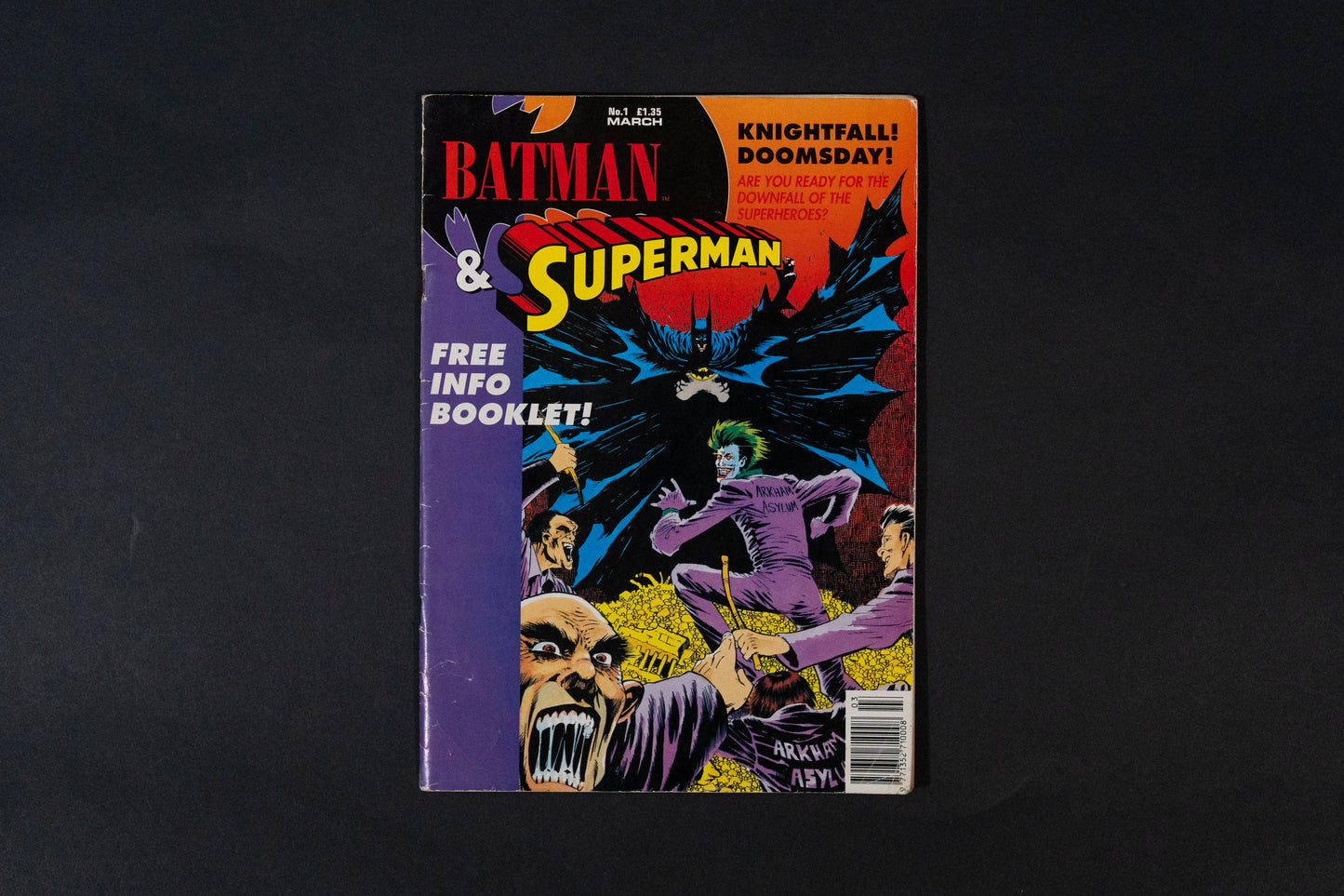 Batman & Superman, #1, Fleetway Editions Magazine/comic, 1994