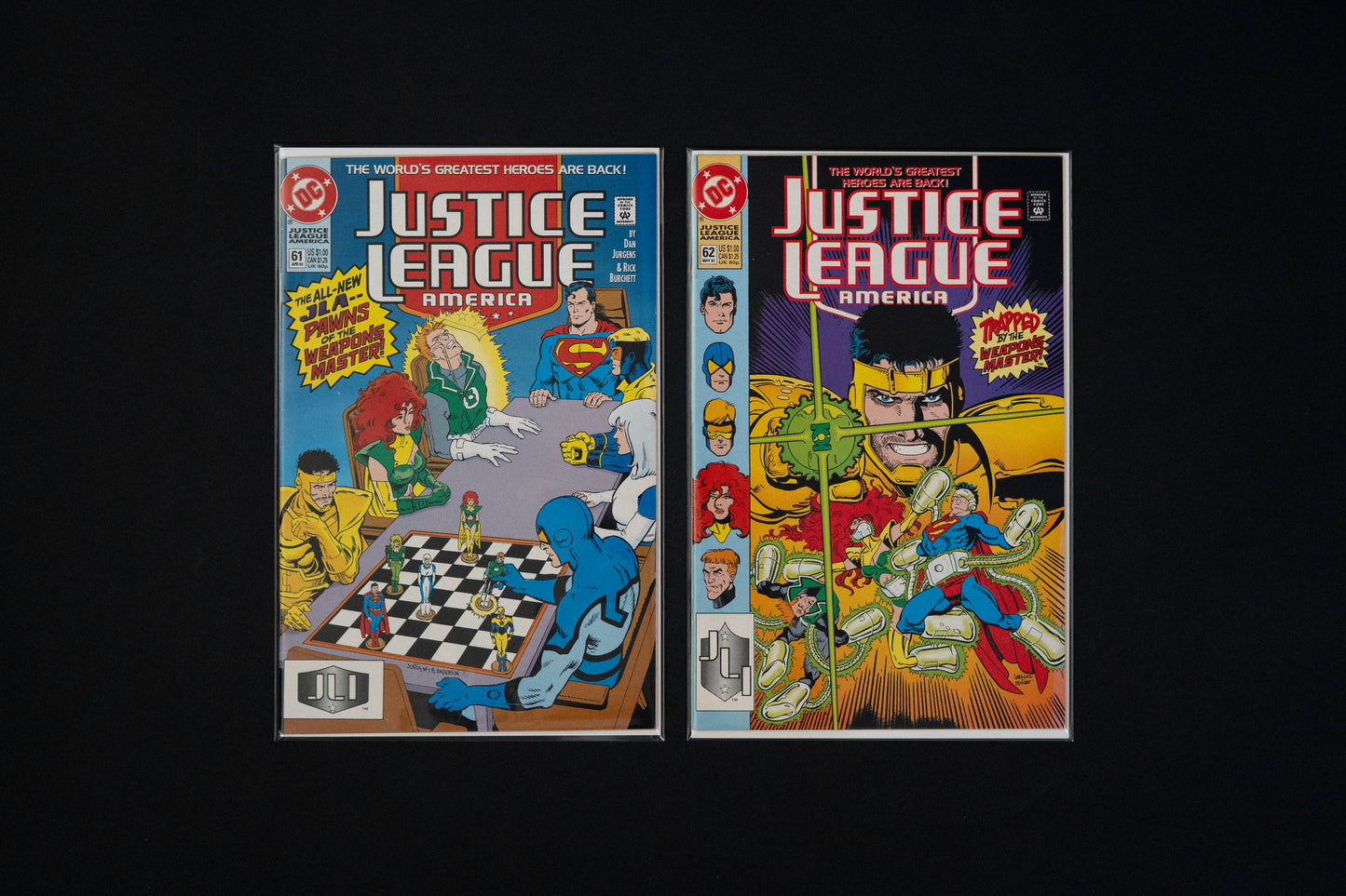 Justice League America, #61 & 62, DC Comics, 1992