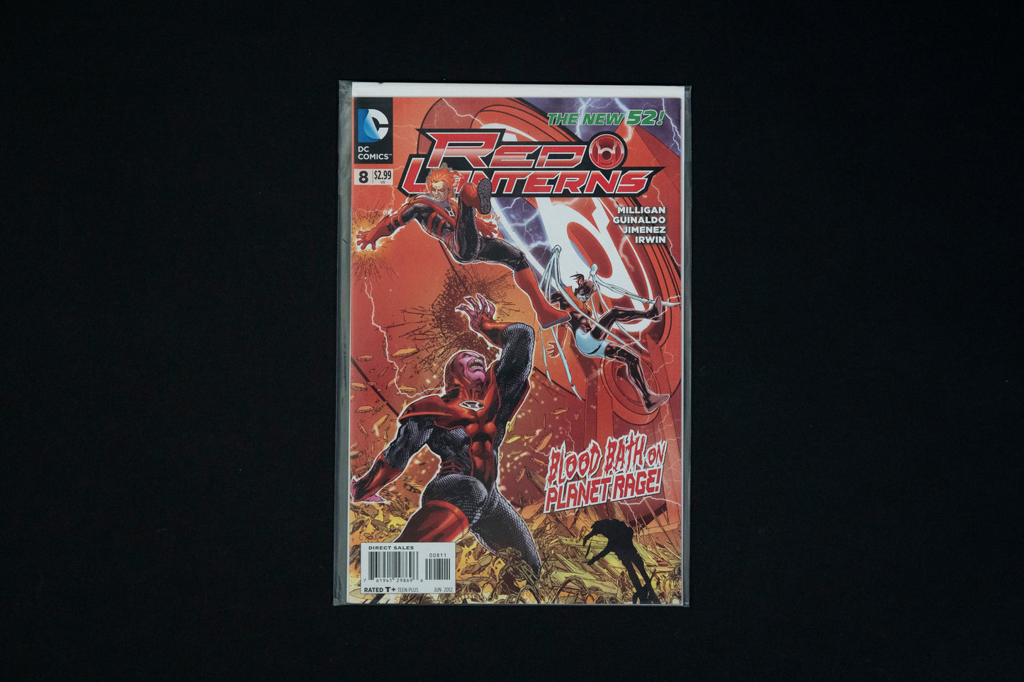 Red Lanterns, #2-12, DC Comics, 2011 - 2012