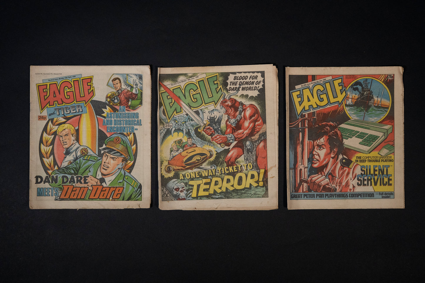 24 x Eagle Comic Book Magazine Job Lot - issue numbers in description