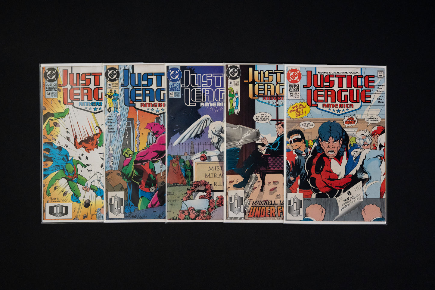 Justice League America, #38-42, DC Comics, 1990