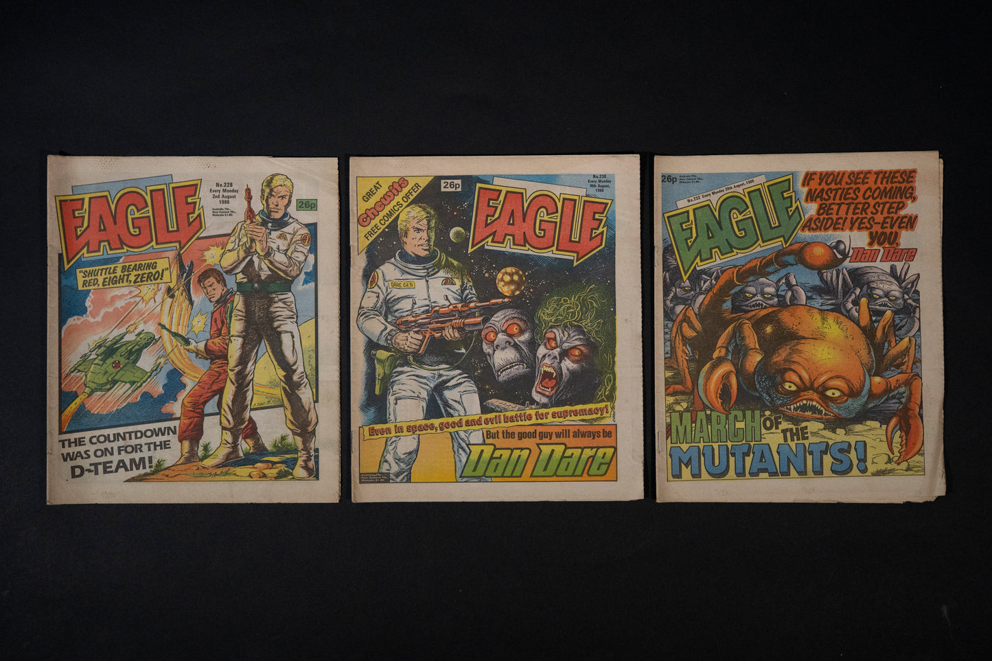 24 x Eagle Comic Book Magazine Job Lot - issue numbers in description