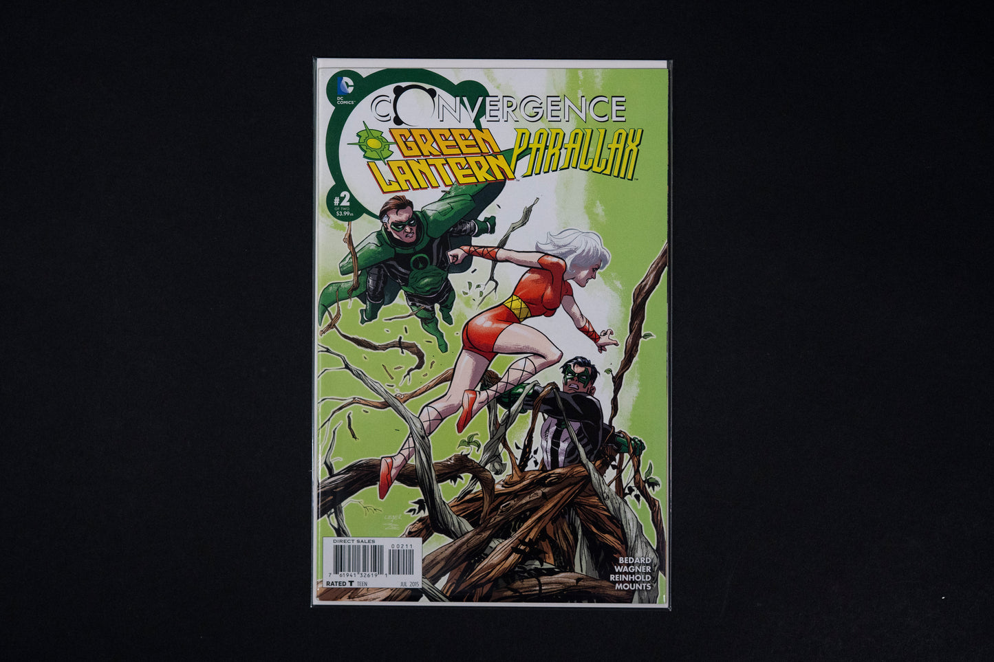 Convergence, Green Lantern, Parallax , #1-2 Complete Series, DC Comics, 2015