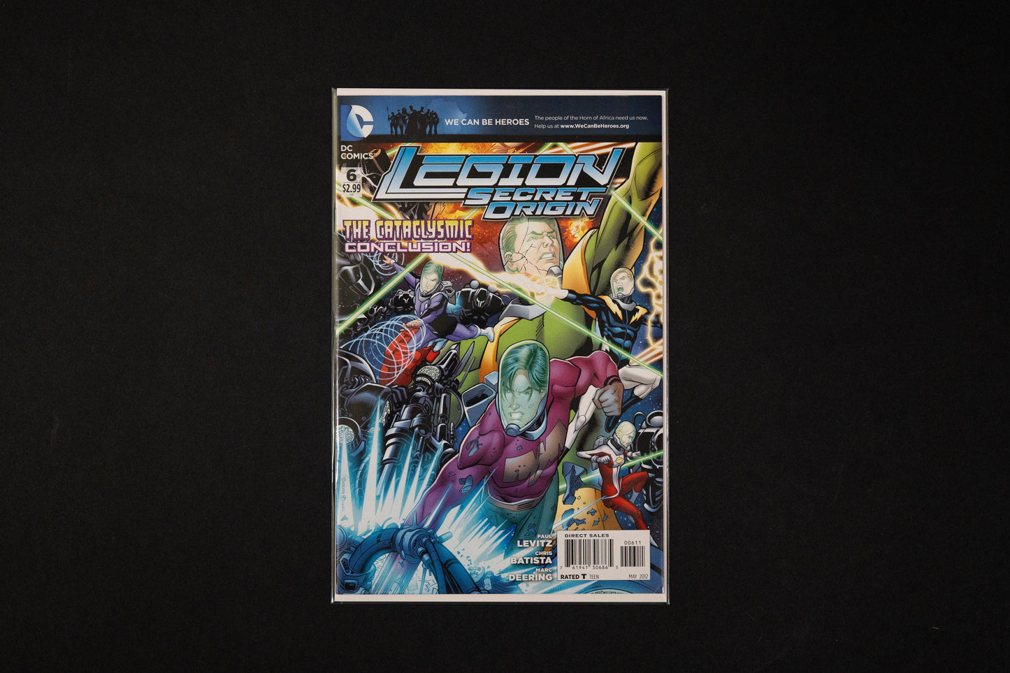 Legion, Secret Origin, #1-6 Complete Series, DC Comics, 2011-2012