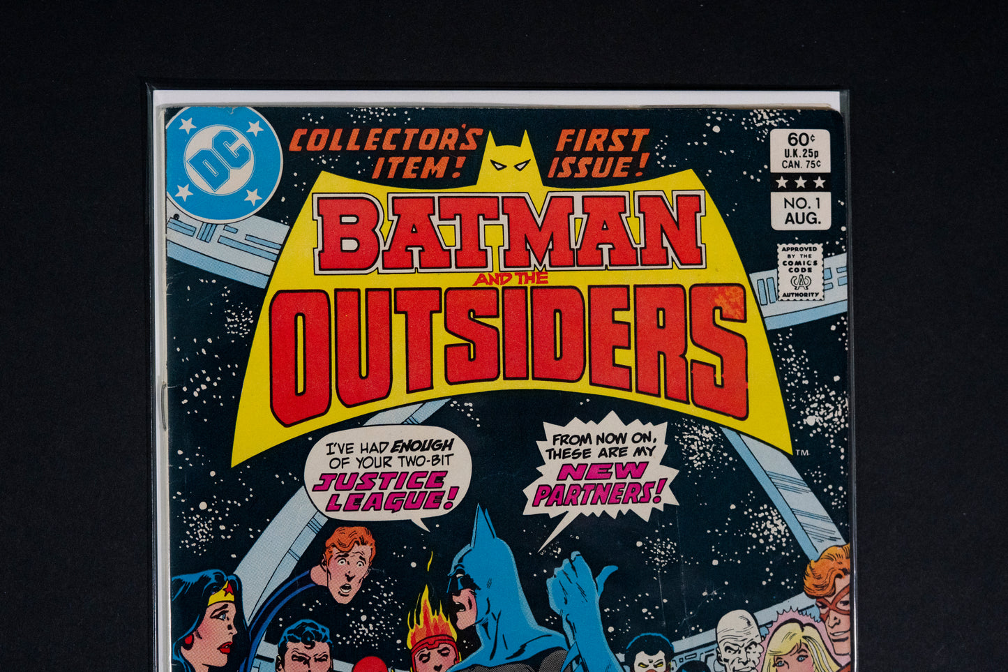Batman and the Outsiders, #1, DC Comics, 1983
