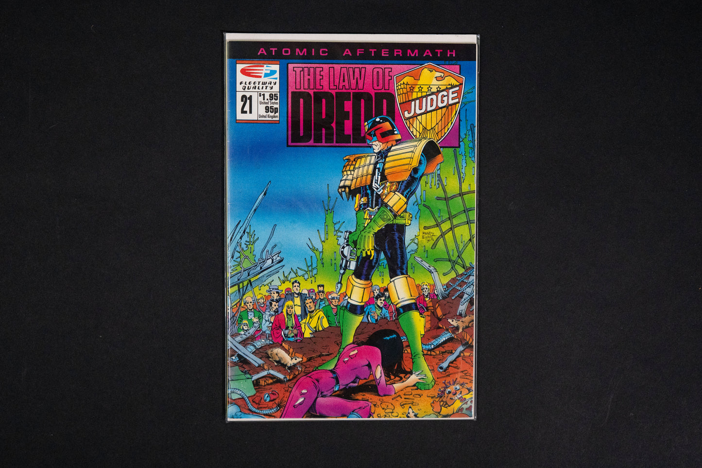 Judge Dredd, #21, Fleetway Quality Comics, 1991