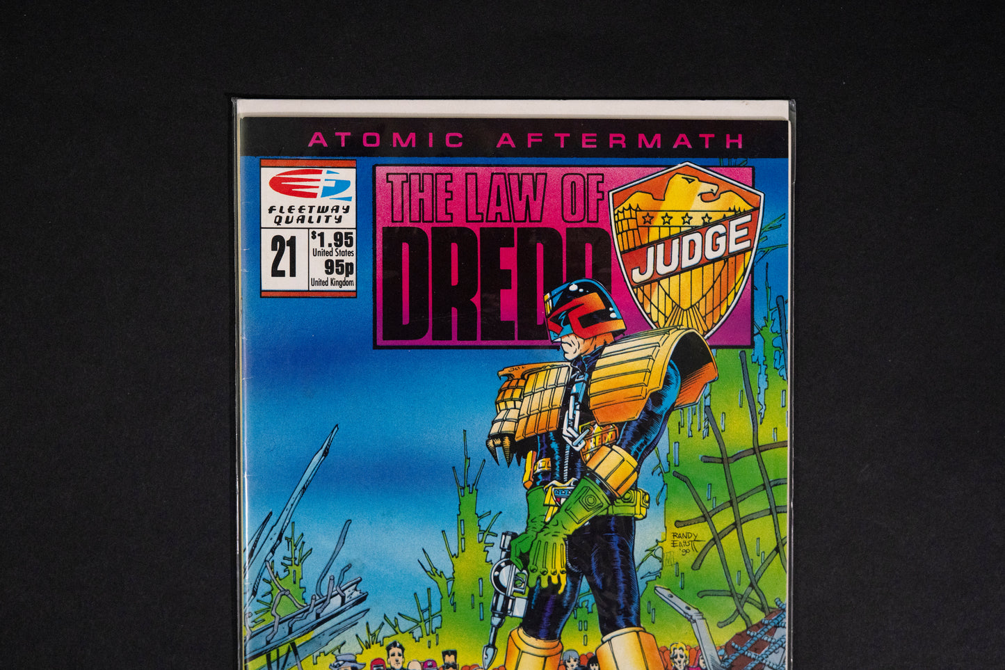 Judge Dredd, #21, Fleetway Quality Comics, 1991