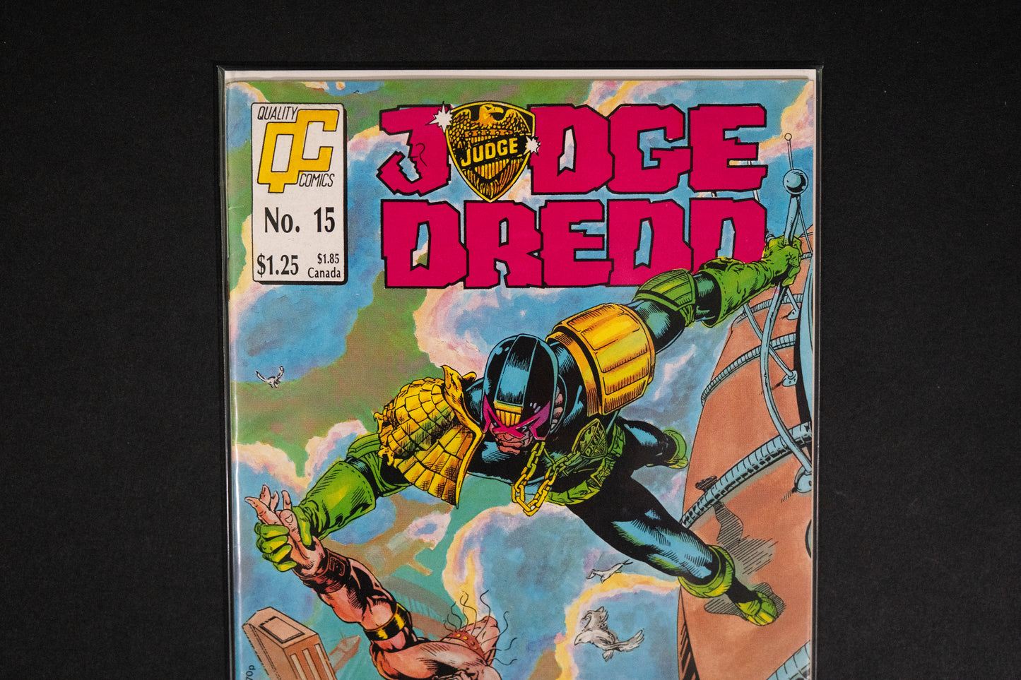 Judge Dredd, #15, Quality Comics, 1987
