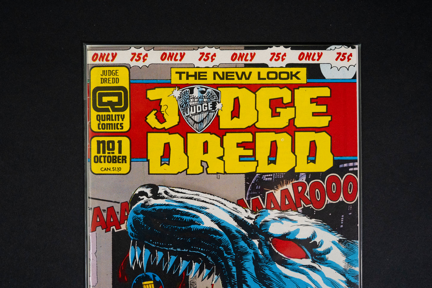 Judge Dredd, #1, Quality Comics, 1986